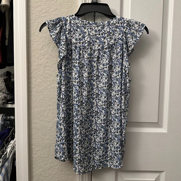 LOFT Vine Henley Shell - Picture 2 of 6